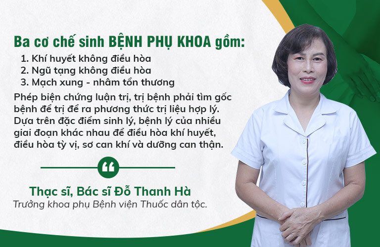 BS Hà chia sẻ về cơ chế sinh bệnh phụ khoa