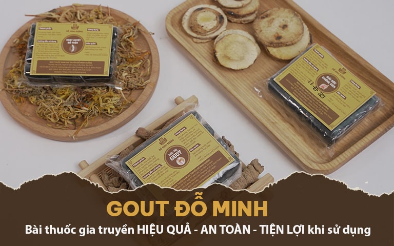 Bộ 3 thuốc Gout Đỗ Minh