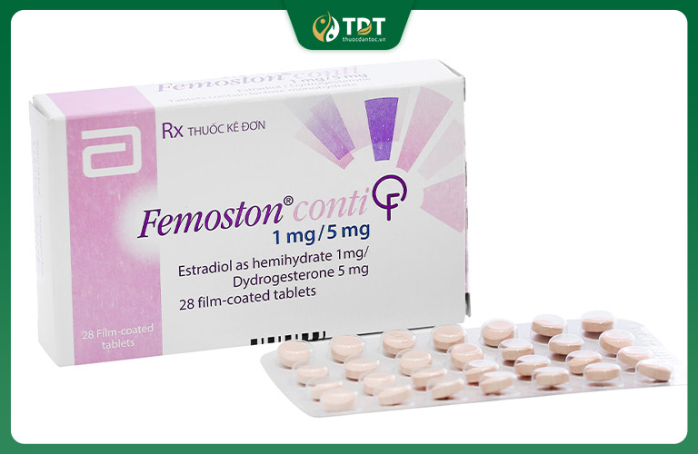 Thuốc Femoston Conti 1mg/5mg giúp cải thiện sinh lý nữ