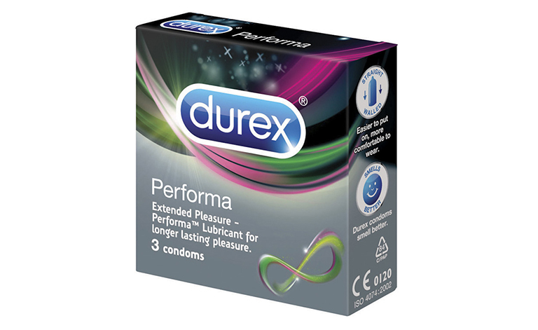 Bao cao su Durex Performa chống xuất tinh sớm