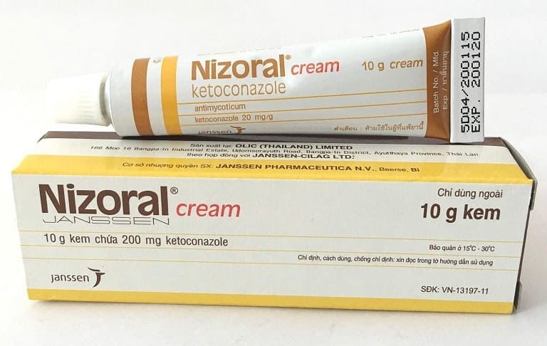 Kem Nizoral Cream trị lang ben