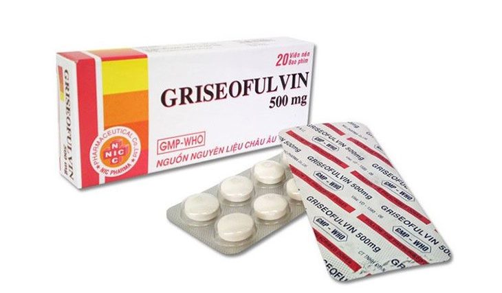 Thuốc trị hắc lào Griseofulvin