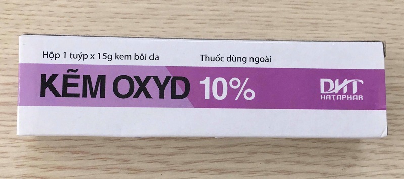 Thuốc bôi trị viêm da cơ địa Kẽm Oxyd 10%