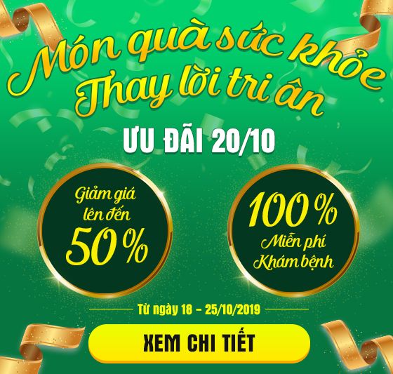 Trung tâm Thuốc dân tộc ưu đãi đặc biệt nhân 20/10